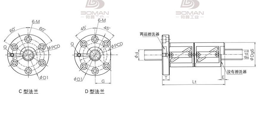 KURODA GR4505CD-DAPR 日本黑田丝杆是什么材料