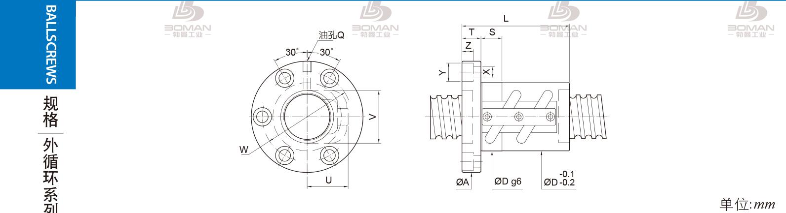 PMI FSVC2506-2.5 PMI丝杆导轨超薄型号